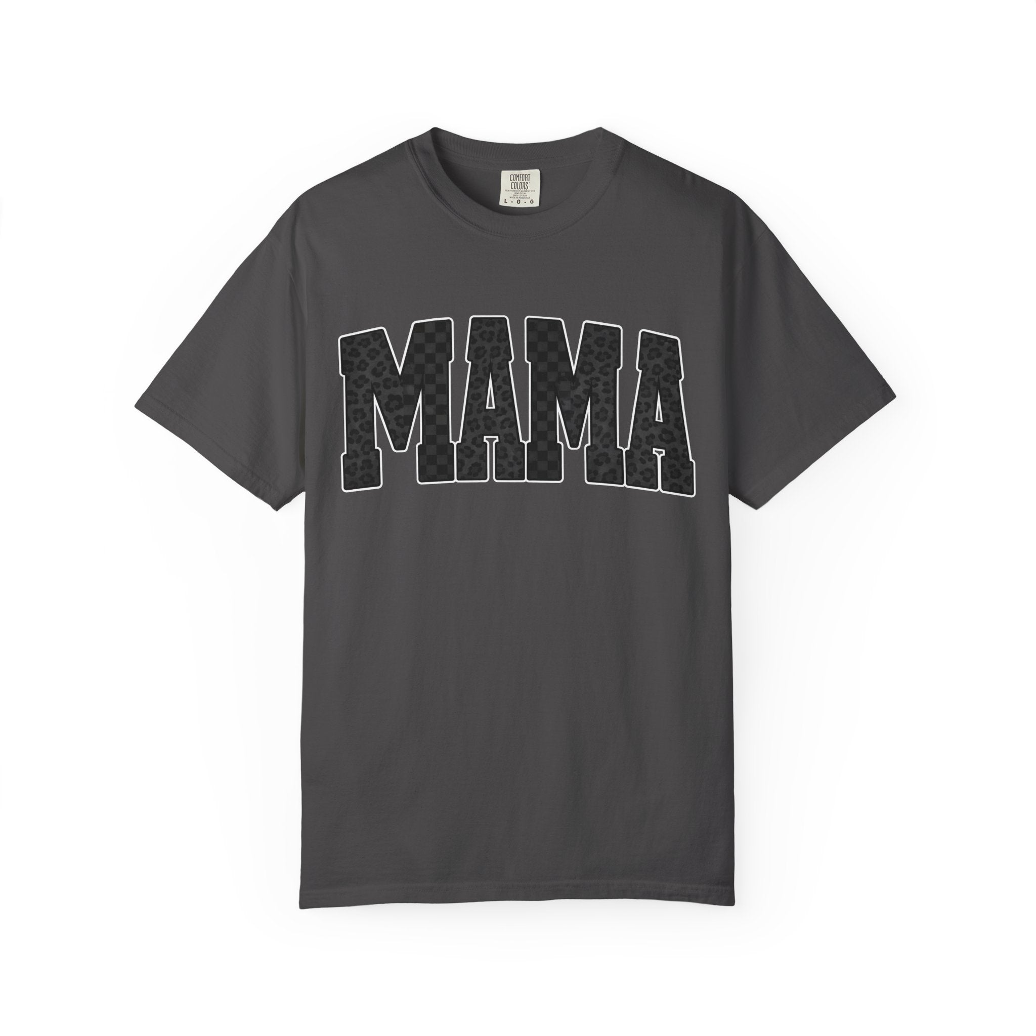 Mama Graphic T‑Shirt — Vintage Collegiate Mom Tee