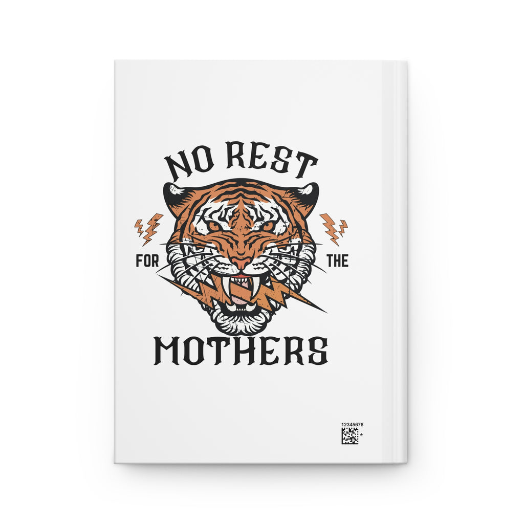 Hardcover Journal — "Long Live Rad Women" & "No Rest for the Mothers" Vintage Tiger Notebook