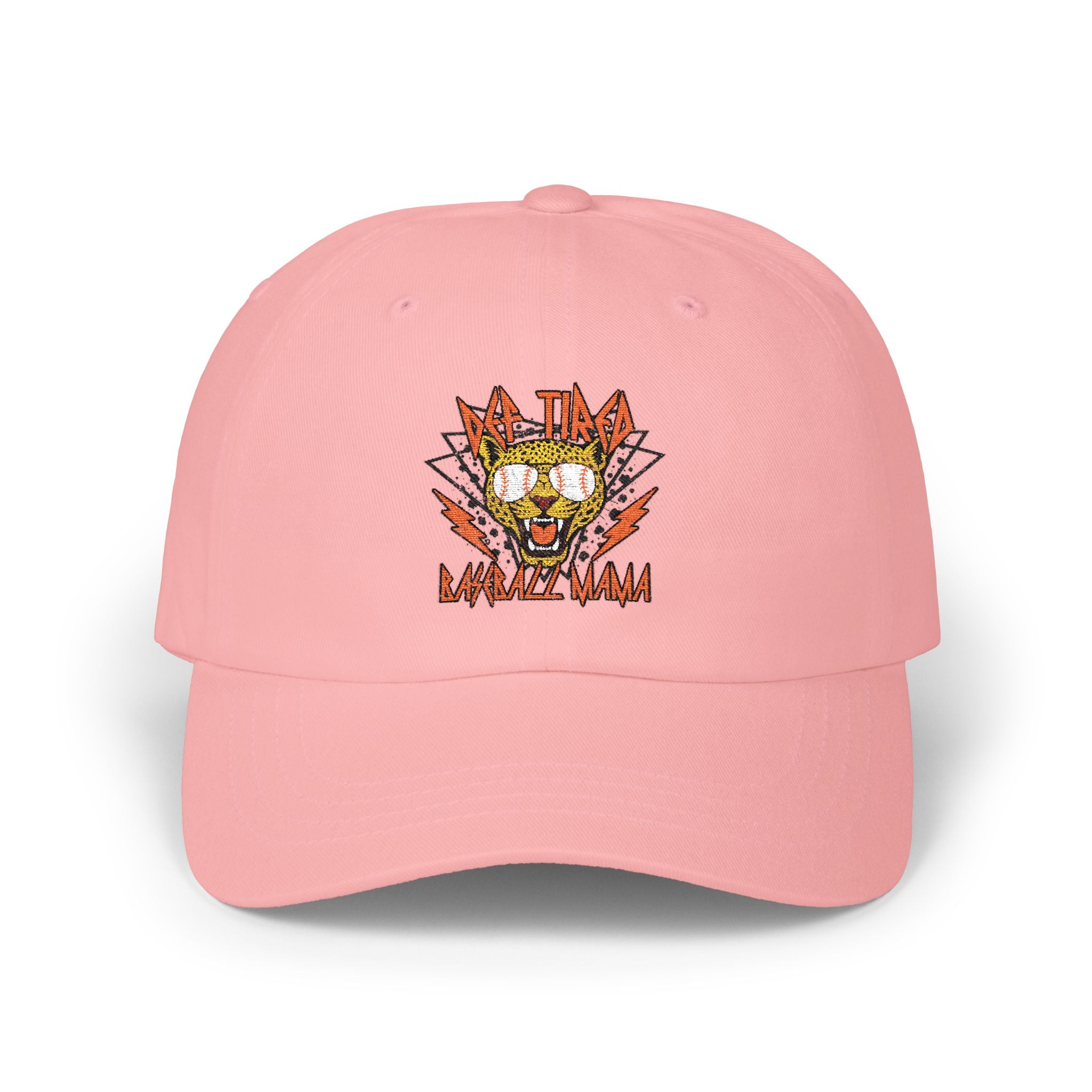 Dad Cap — Retro Blaze Cat Embroidered Baseball Hat