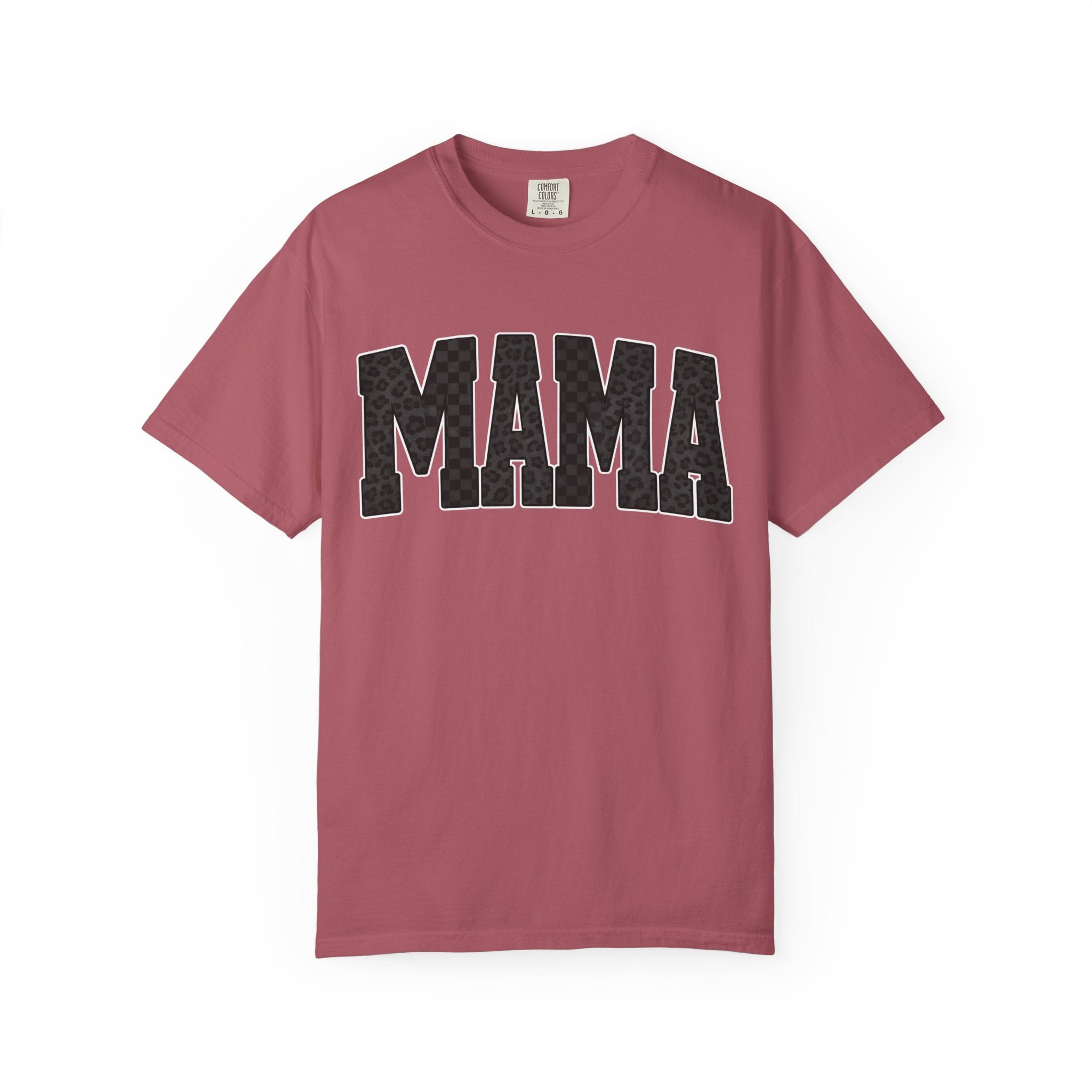 Mama Graphic T‑Shirt — Vintage Collegiate Mom Tee