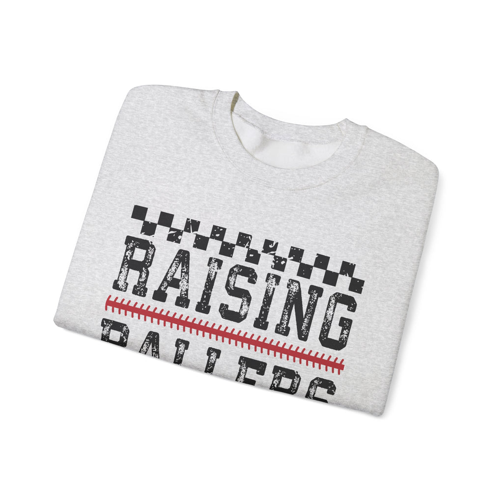 Raising Ballers Sweatshirt | Youth Basketball Parent Crewneck