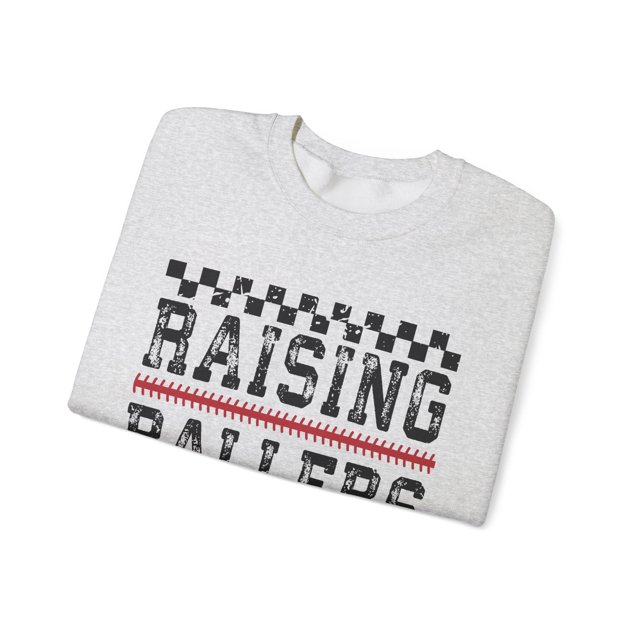 Raising Ballers Sweatshirt | Youth Basketball Parent Crewneck