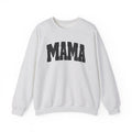 MAMA Crewneck Sweatshirt — Checkered leopard