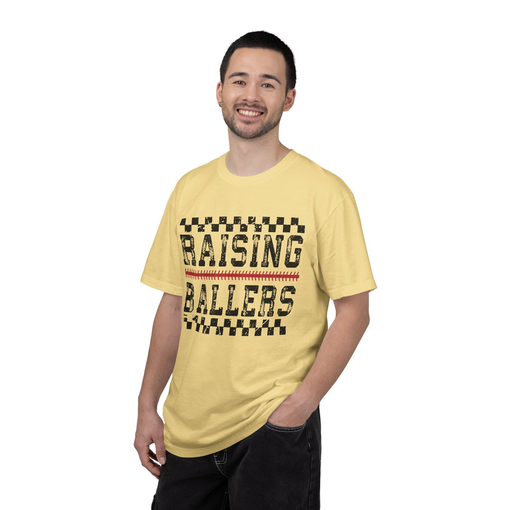 Raising Ballers T-shirt | Sports Typography, Basketball Mom Dad Shirt