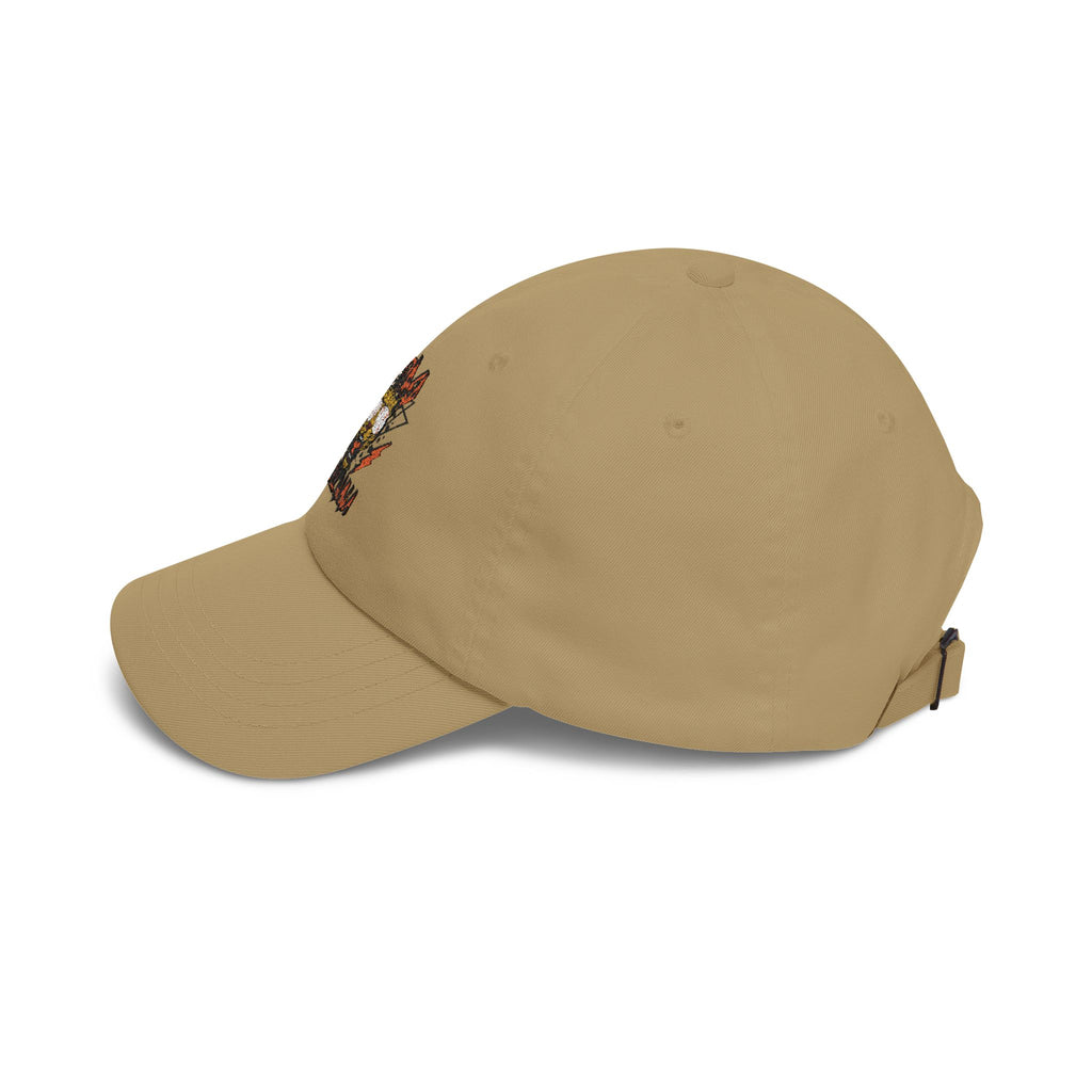 Dad Cap — Retro Blaze Cat Embroidered Baseball Hat