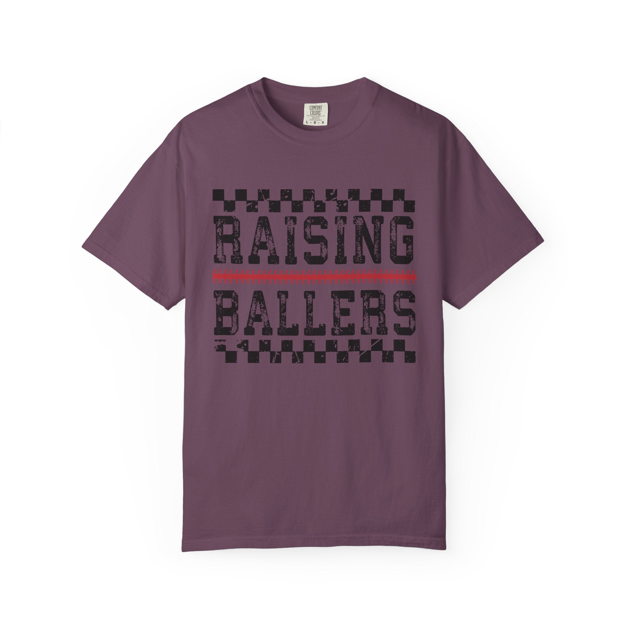 Raising Ballers T-shirt | Sports Typography, Basketball Mom Dad Shirt