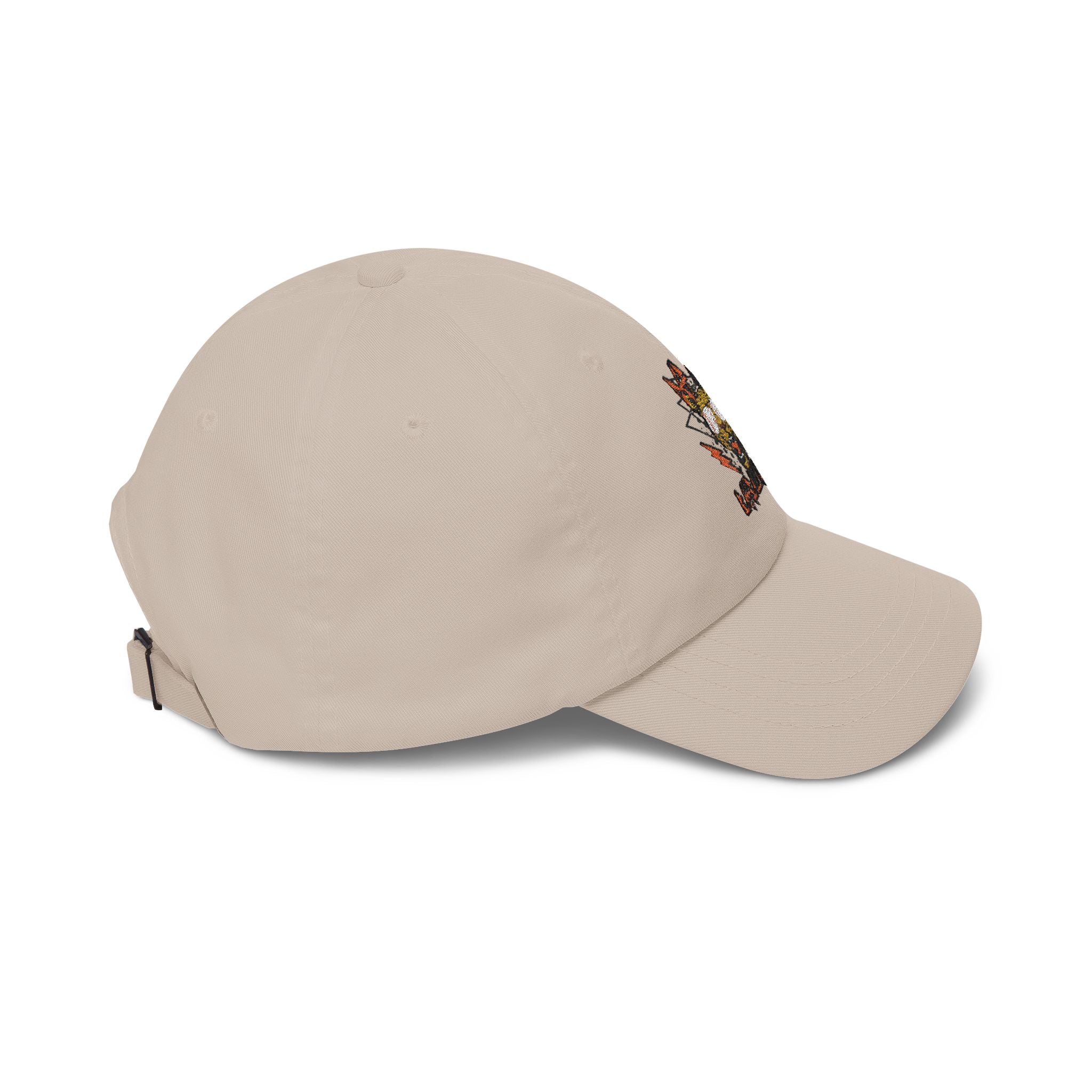 Dad Cap — Retro Blaze Cat Embroidered Baseball Hat