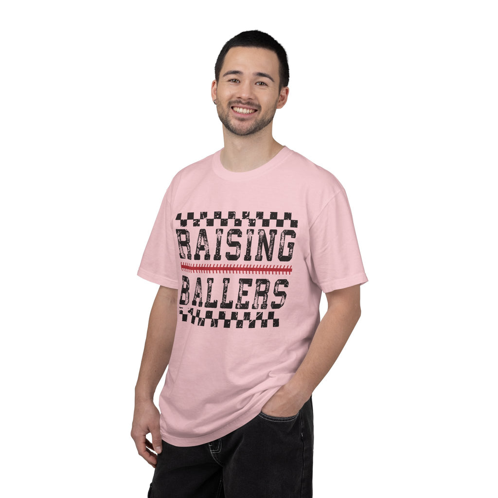 Raising Ballers T-shirt | Sports Typography, Basketball Mom Dad Shirt