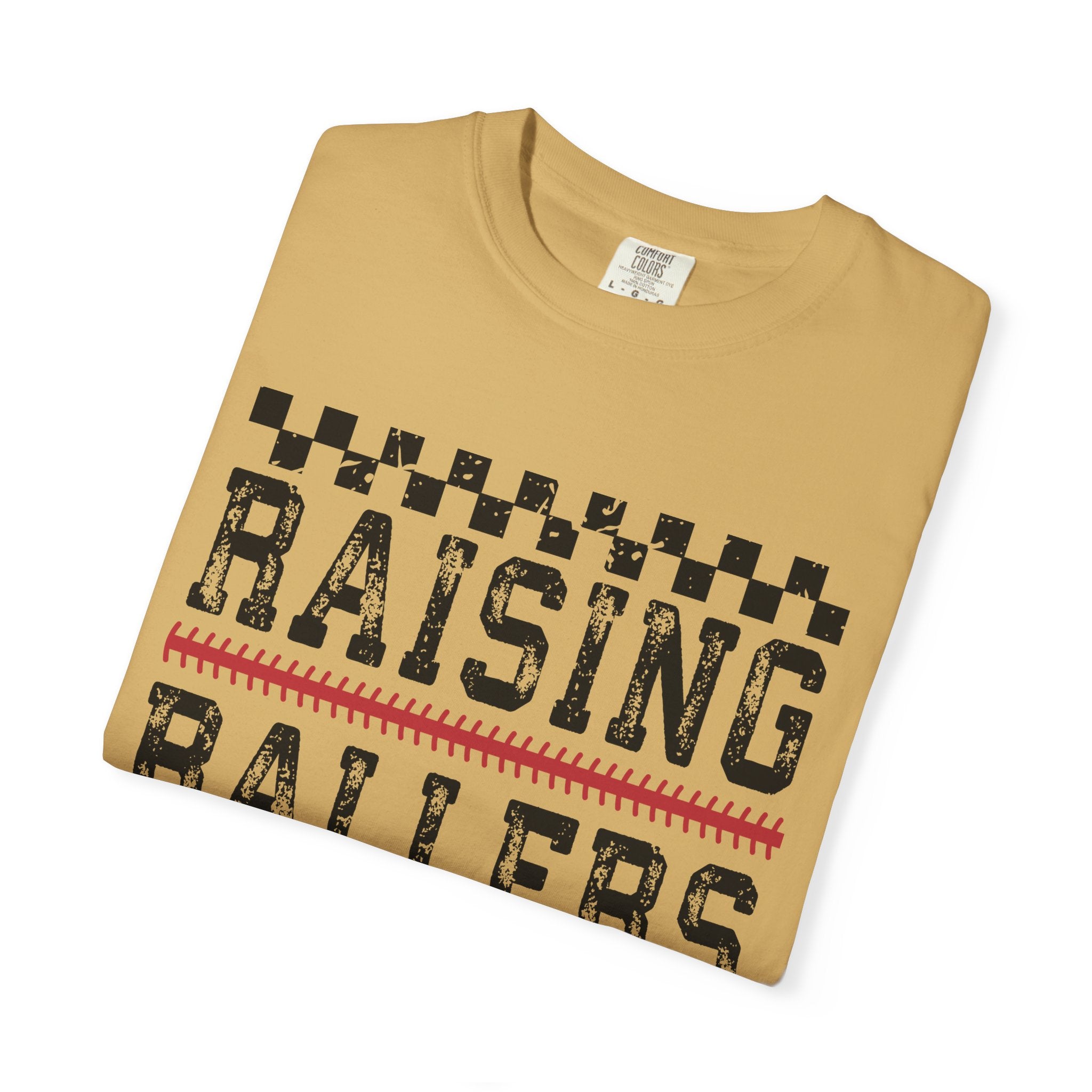 Raising Ballers T-shirt | Sports Typography, Basketball Mom Dad Shirt