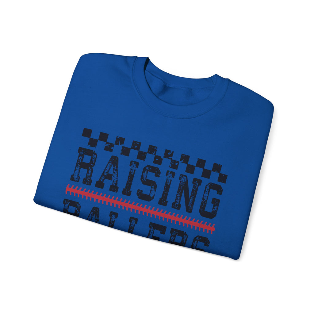 Raising Ballers Sweatshirt | Youth Basketball Parent Crewneck