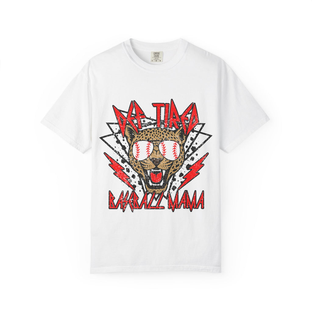 Vintage Leopard Rock Tee — "No Time" Graphic T‑Shirt