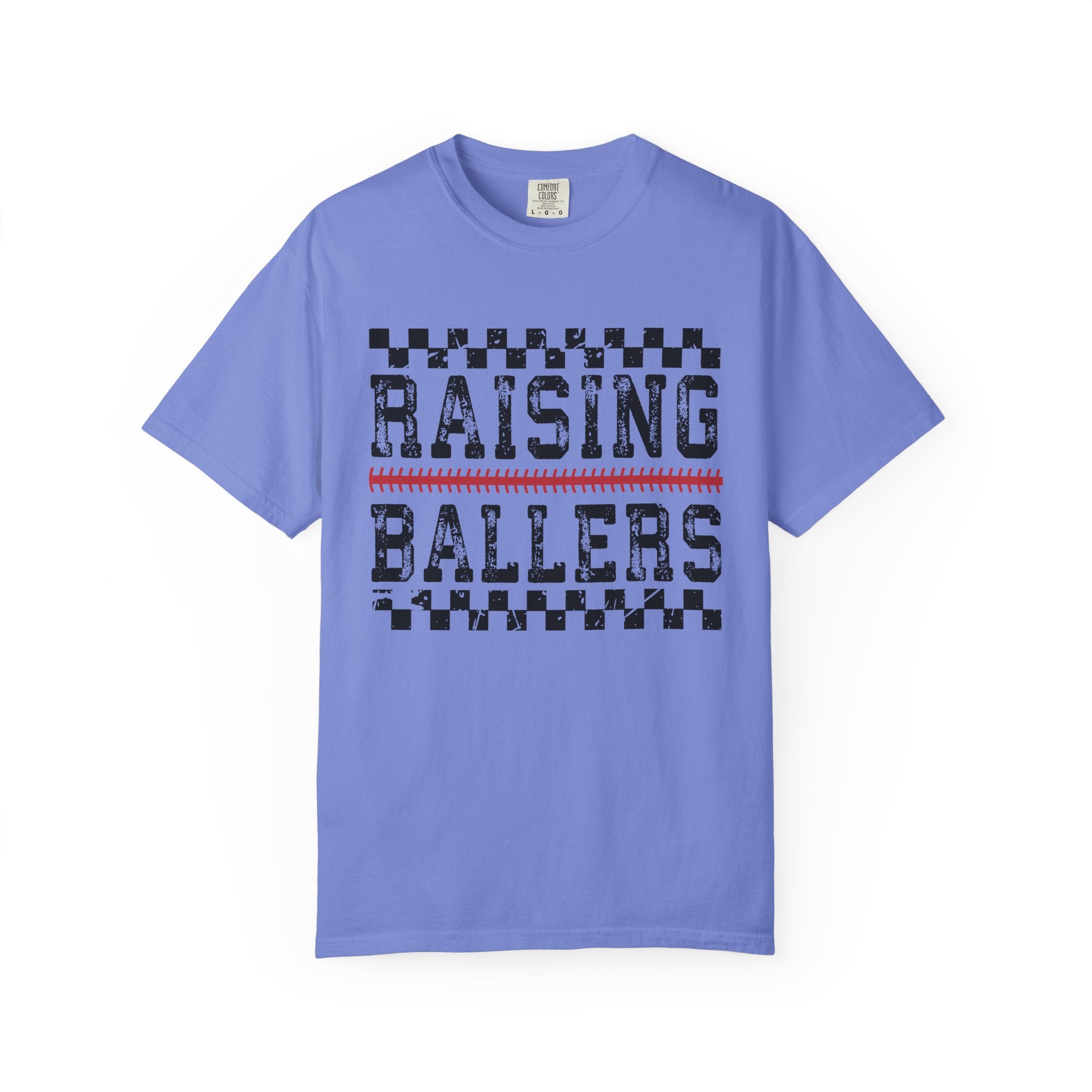 Raising Ballers T-shirt | Sports Typography, Basketball Mom Dad Shirt