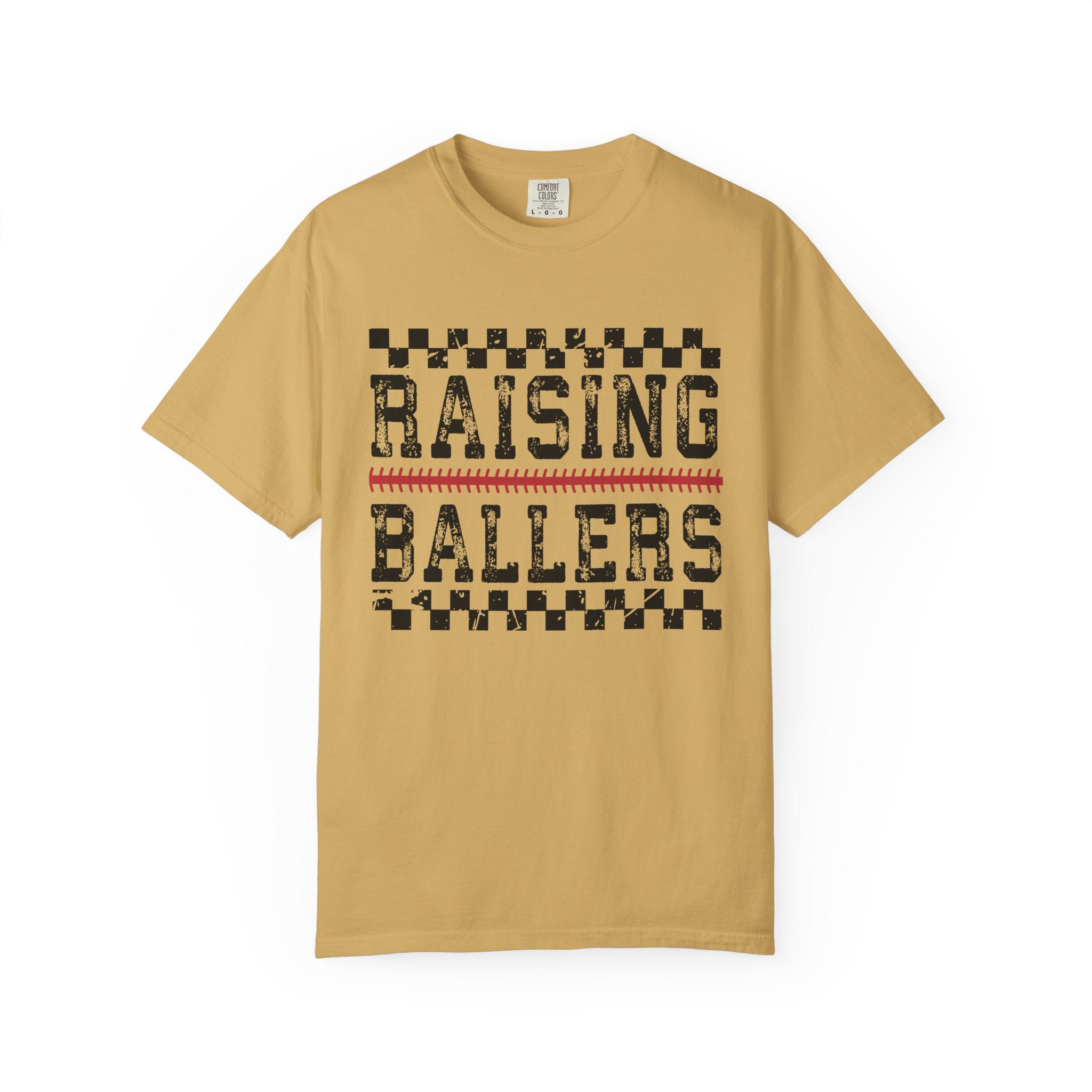 Raising Ballers T-shirt | Sports Typography, Basketball Mom Dad Shirt