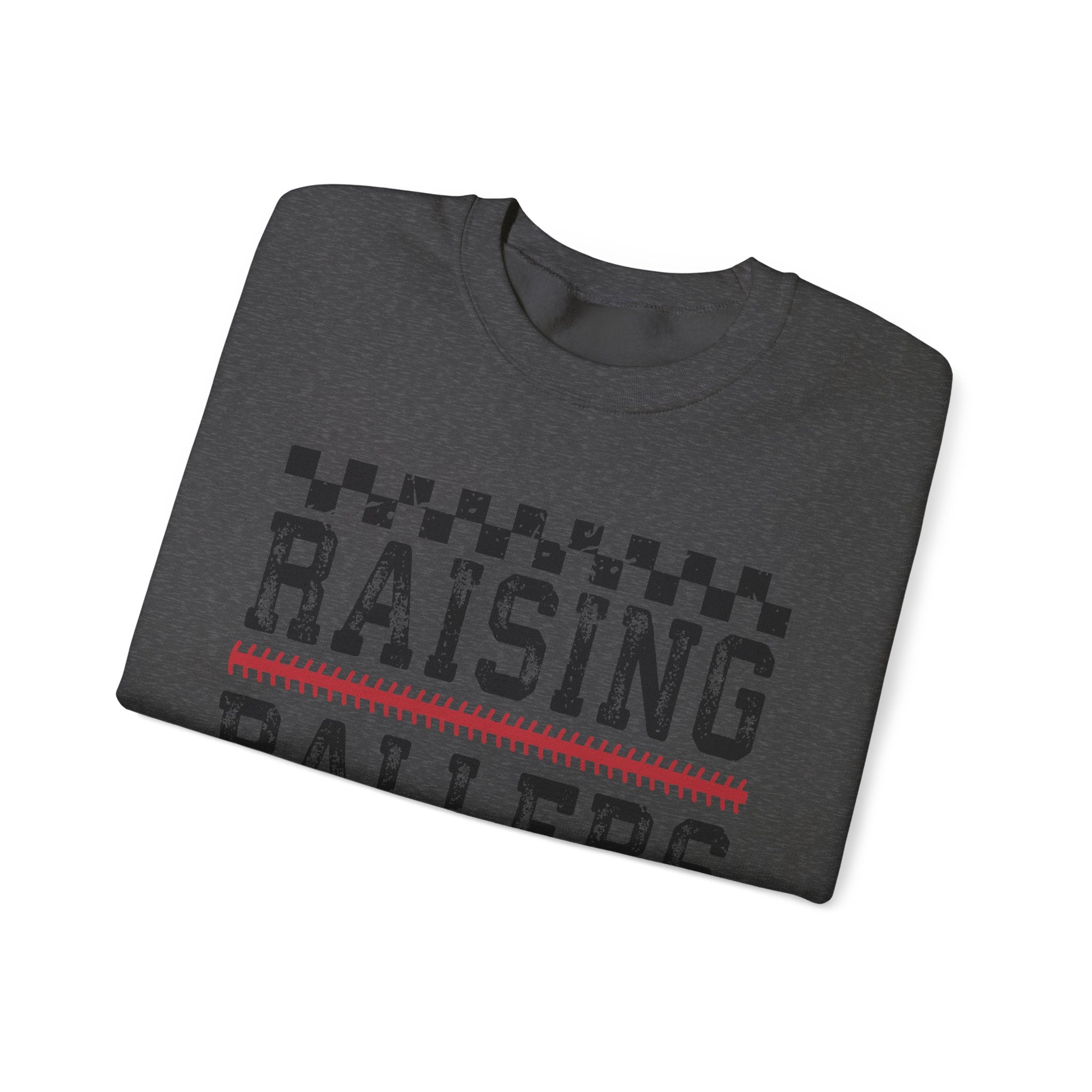 Raising Ballers Sweatshirt | Youth Basketball Parent Crewneck