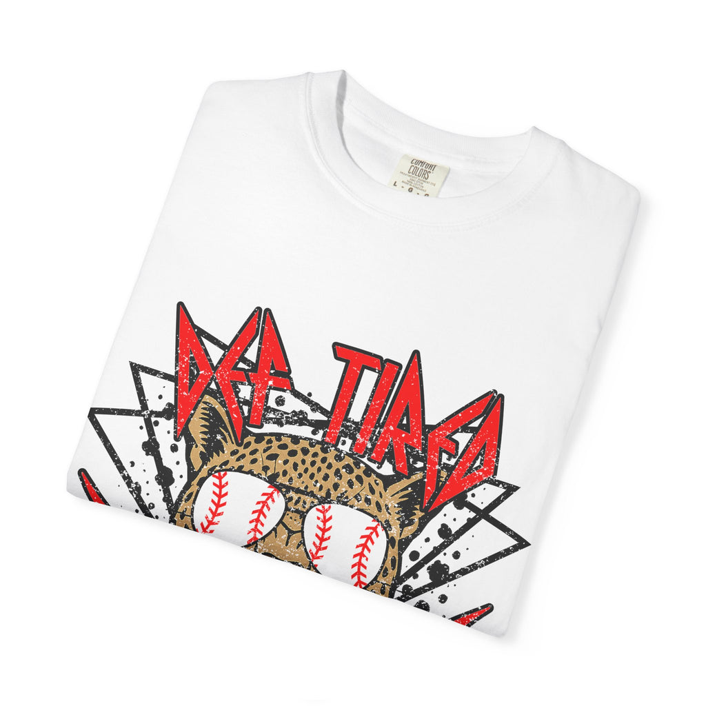 Vintage Leopard Rock Tee — "No Time" Graphic T‑Shirt