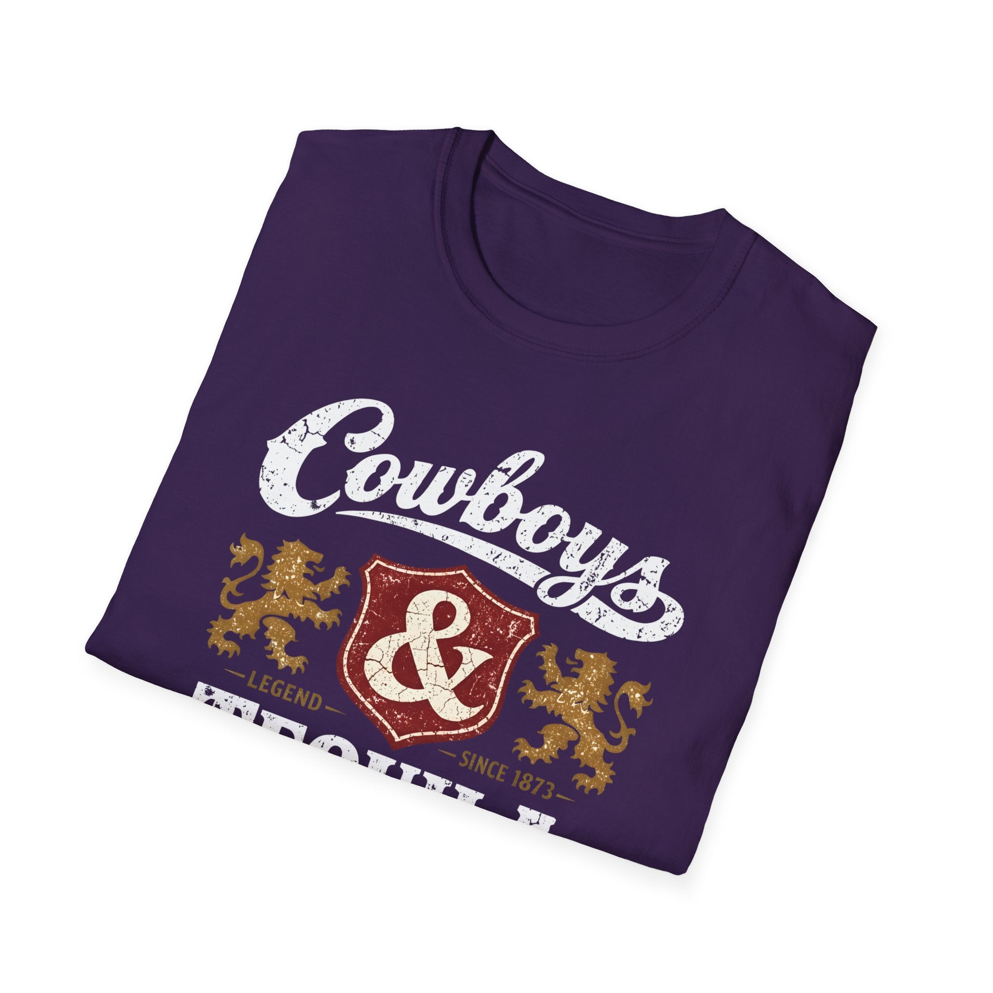 Cowboys & Tequila T-Shirt | Western Crest Graphic Tee