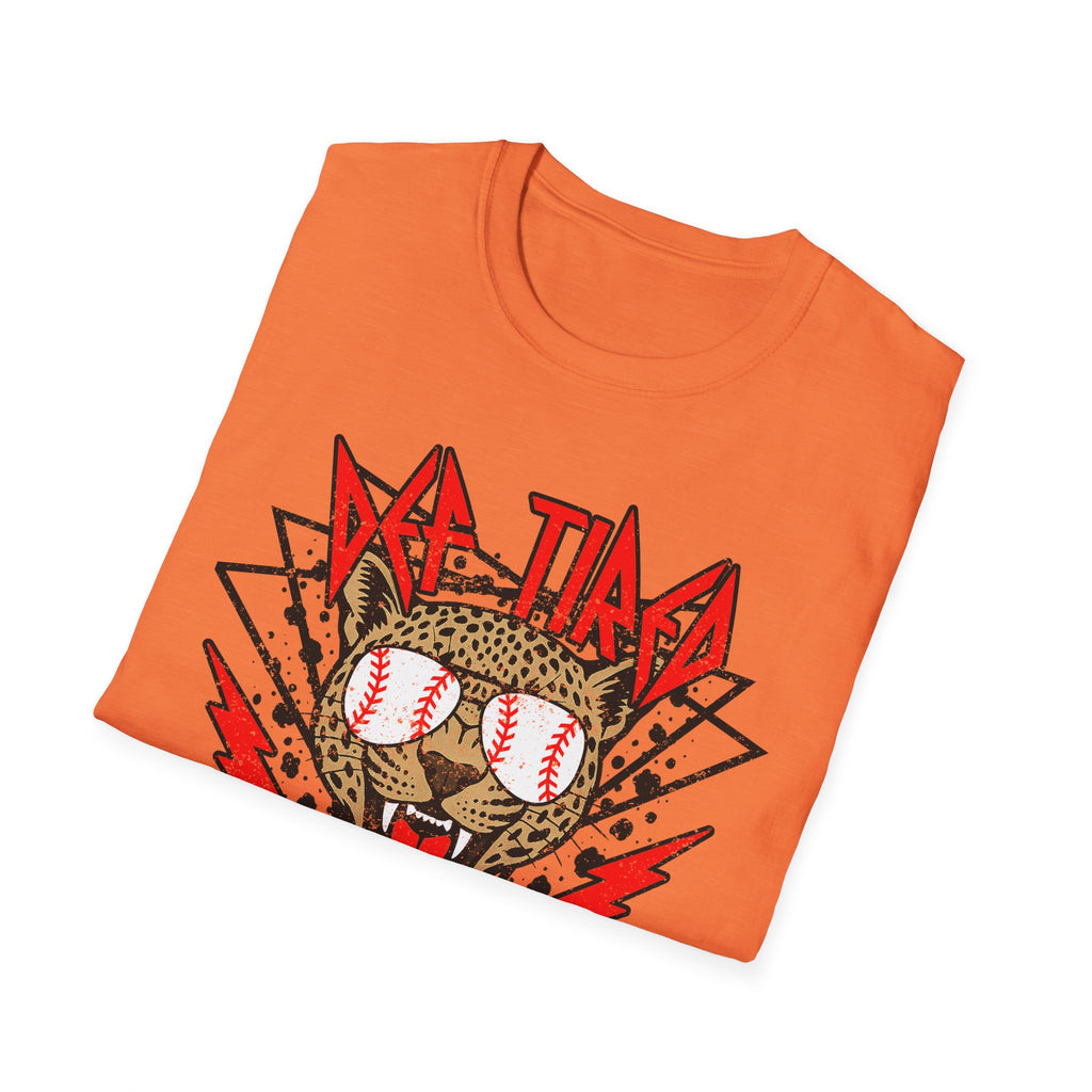 Baseball Sunglasses Wolf T-Shirt | Retro Lightning Graphic, Sports Tee