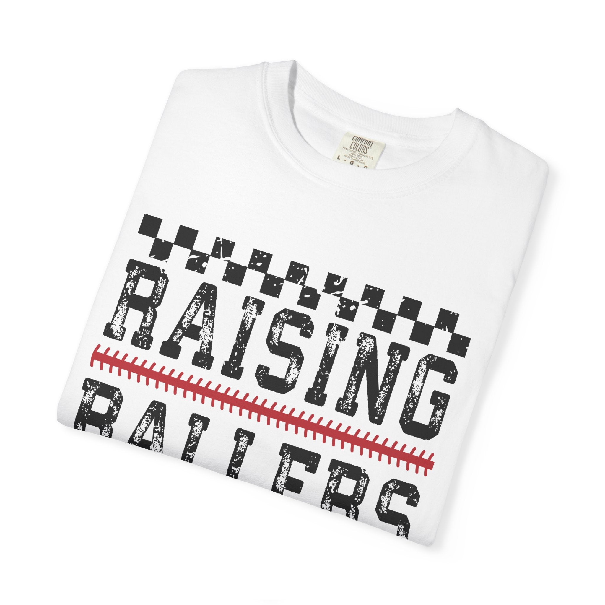 Raising Ballers T-shirt | Sports Typography, Basketball Mom Dad Shirt