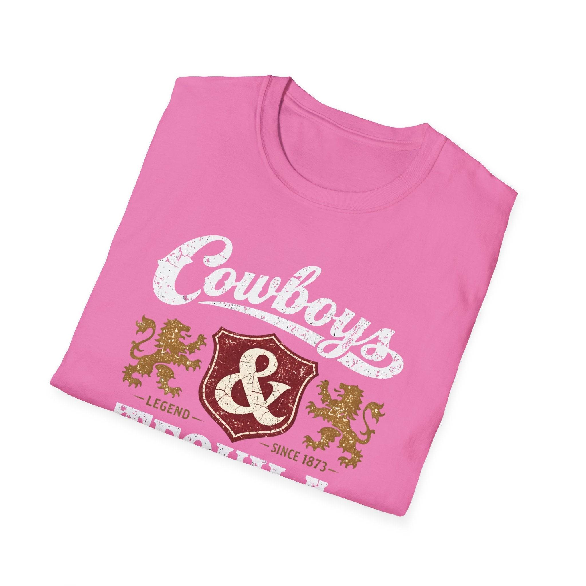 Cowboys & Tequila T-Shirt | Western Crest Graphic Tee