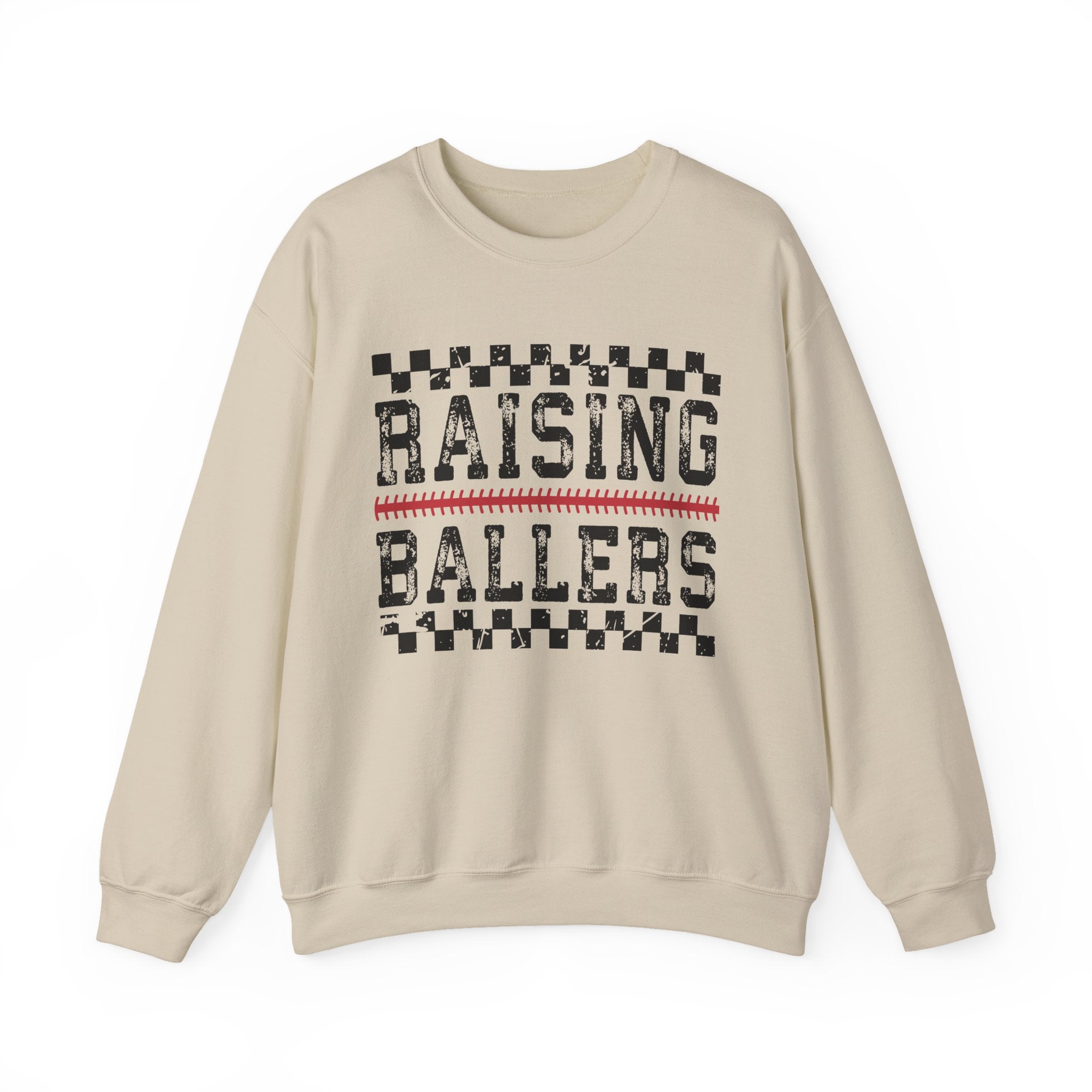 Raising Ballers Sweatshirt | Youth Basketball Parent Crewneck