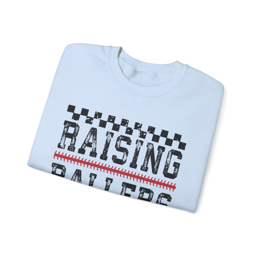 Raising Ballers Sweatshirt | Youth Basketball Parent Crewneck