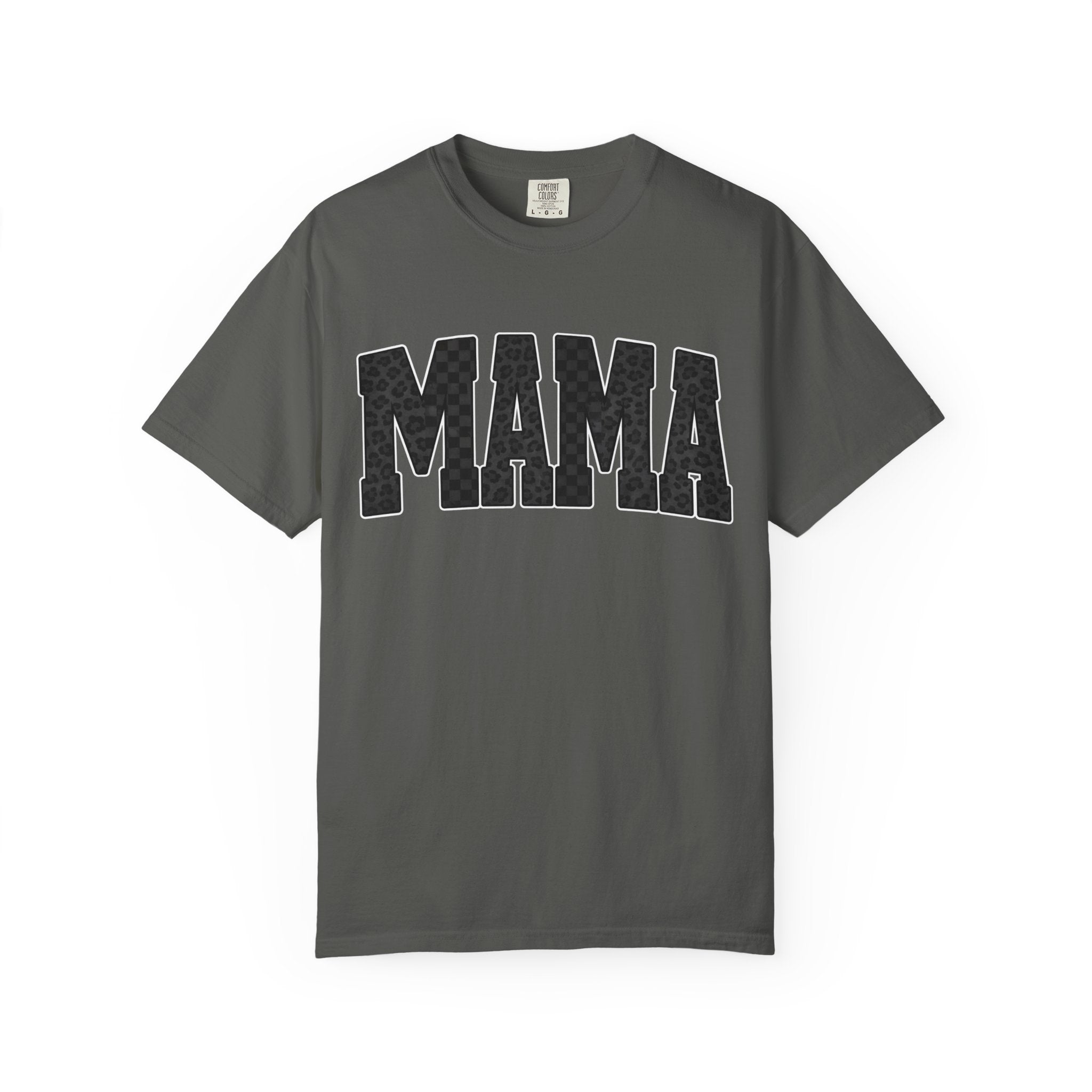 Mama Graphic T‑Shirt — Vintage Collegiate Mom Tee