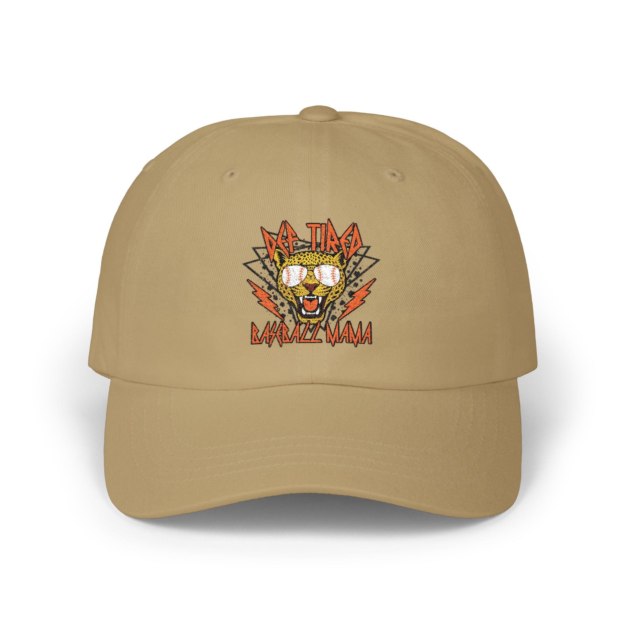 Dad Cap — Retro Blaze Cat Embroidered Baseball Hat