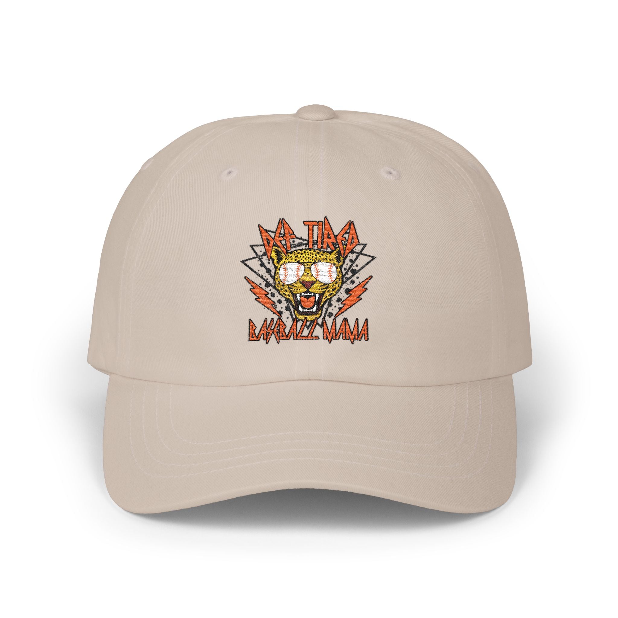 Dad Cap — Retro Blaze Cat Embroidered Baseball Hat