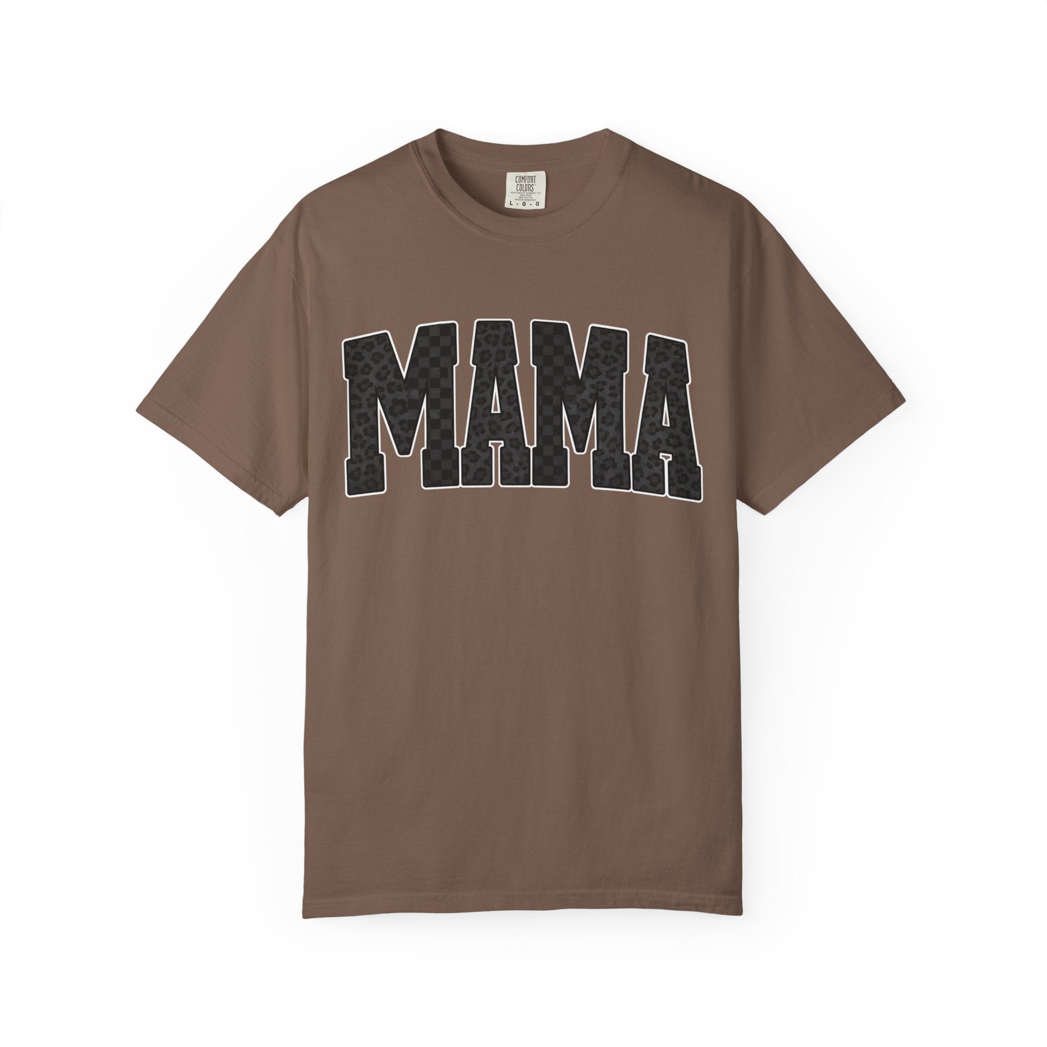 Mama Graphic T‑Shirt — Vintage Collegiate Mom Tee