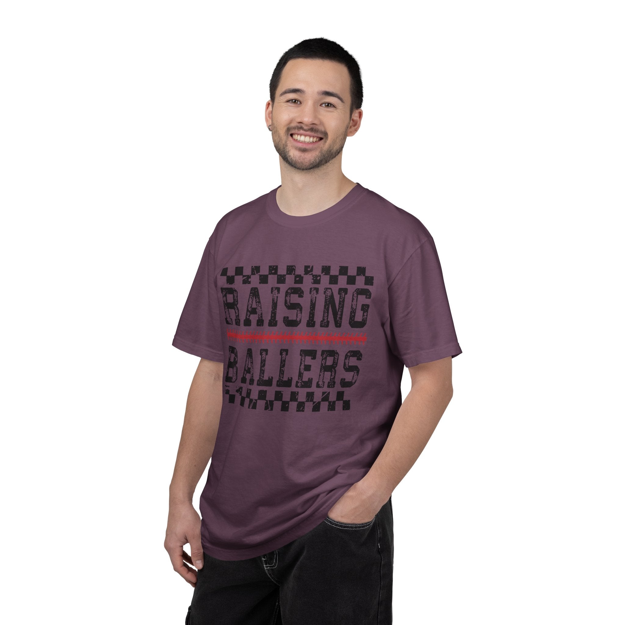 Raising Ballers T-shirt | Sports Typography, Basketball Mom Dad Shirt