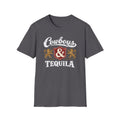 Cowboys & Tequila T-Shirt | Western Crest Graphic Tee