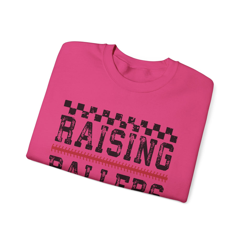 Raising Ballers Sweatshirt | Youth Basketball Parent Crewneck