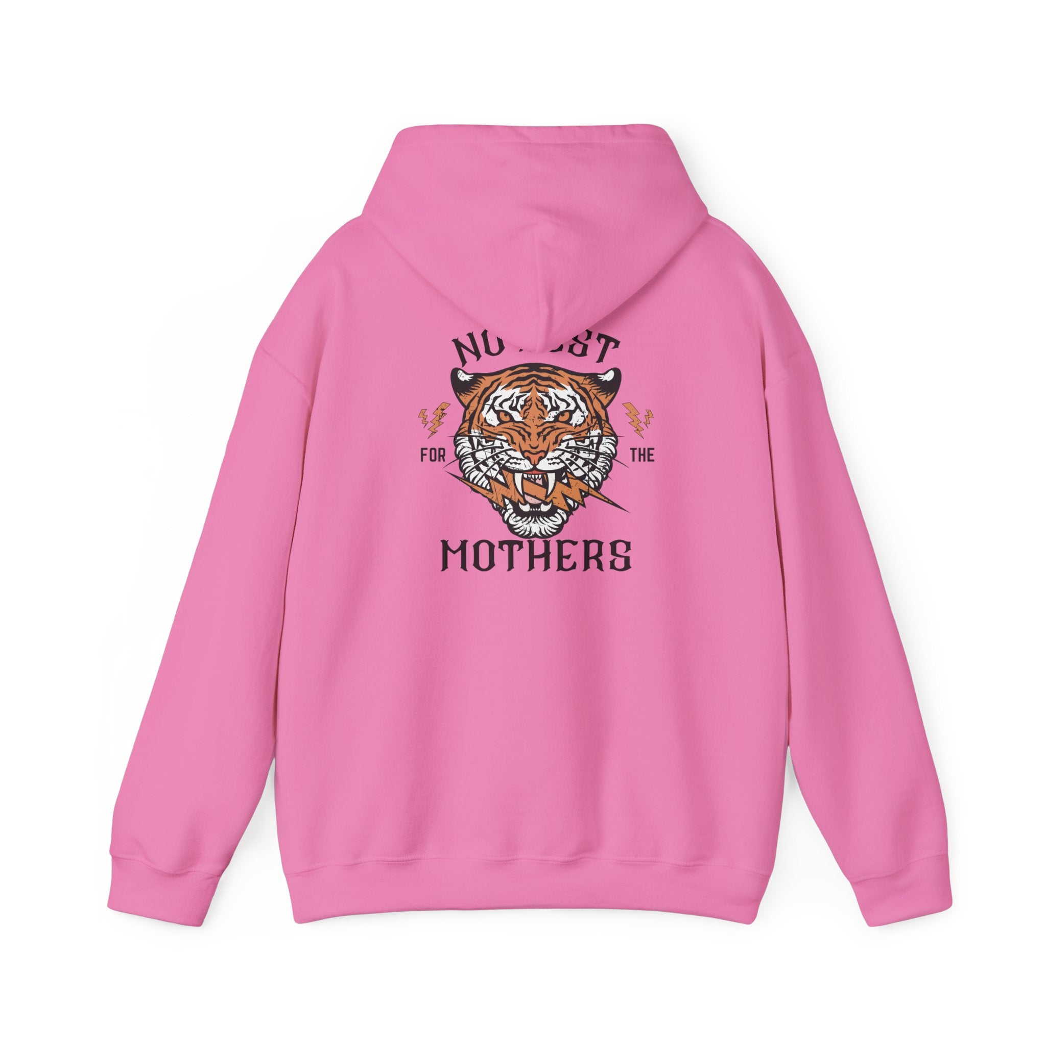 No Rest for the Mothers Tiger Hoodie | Vintage Tiger Illustration