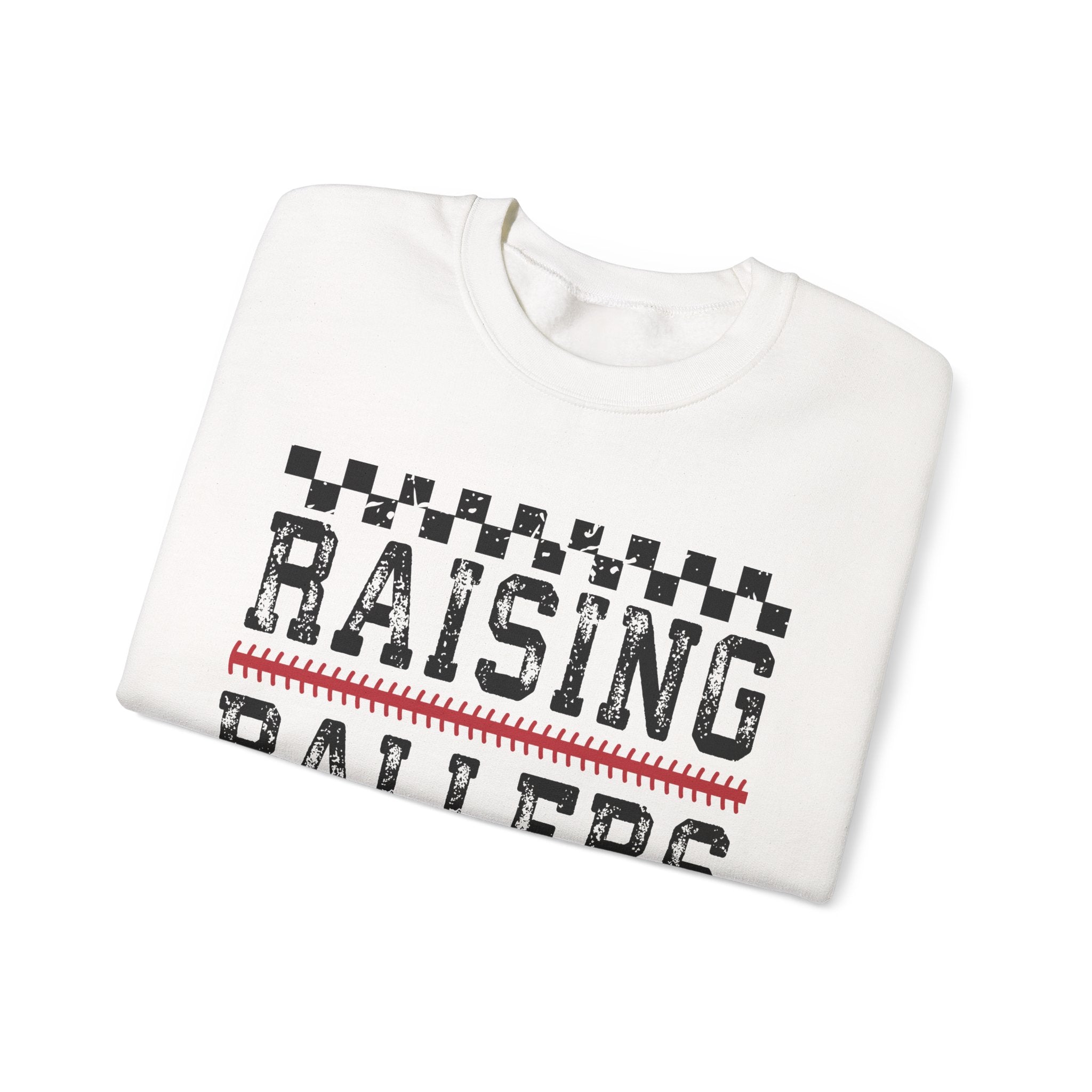 Raising Ballers Sweatshirt | Youth Basketball Parent Crewneck
