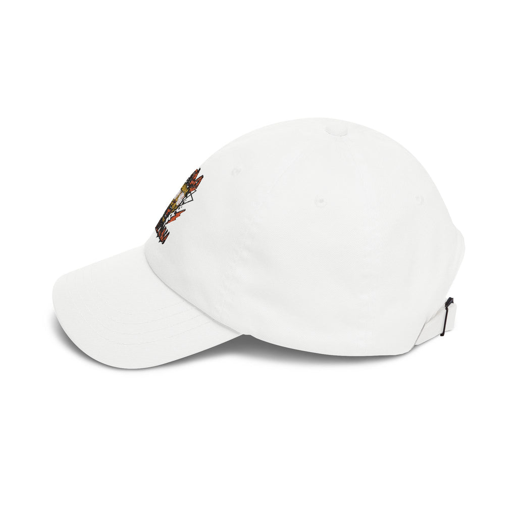 Dad Cap — Retro Blaze Cat Embroidered Baseball Hat