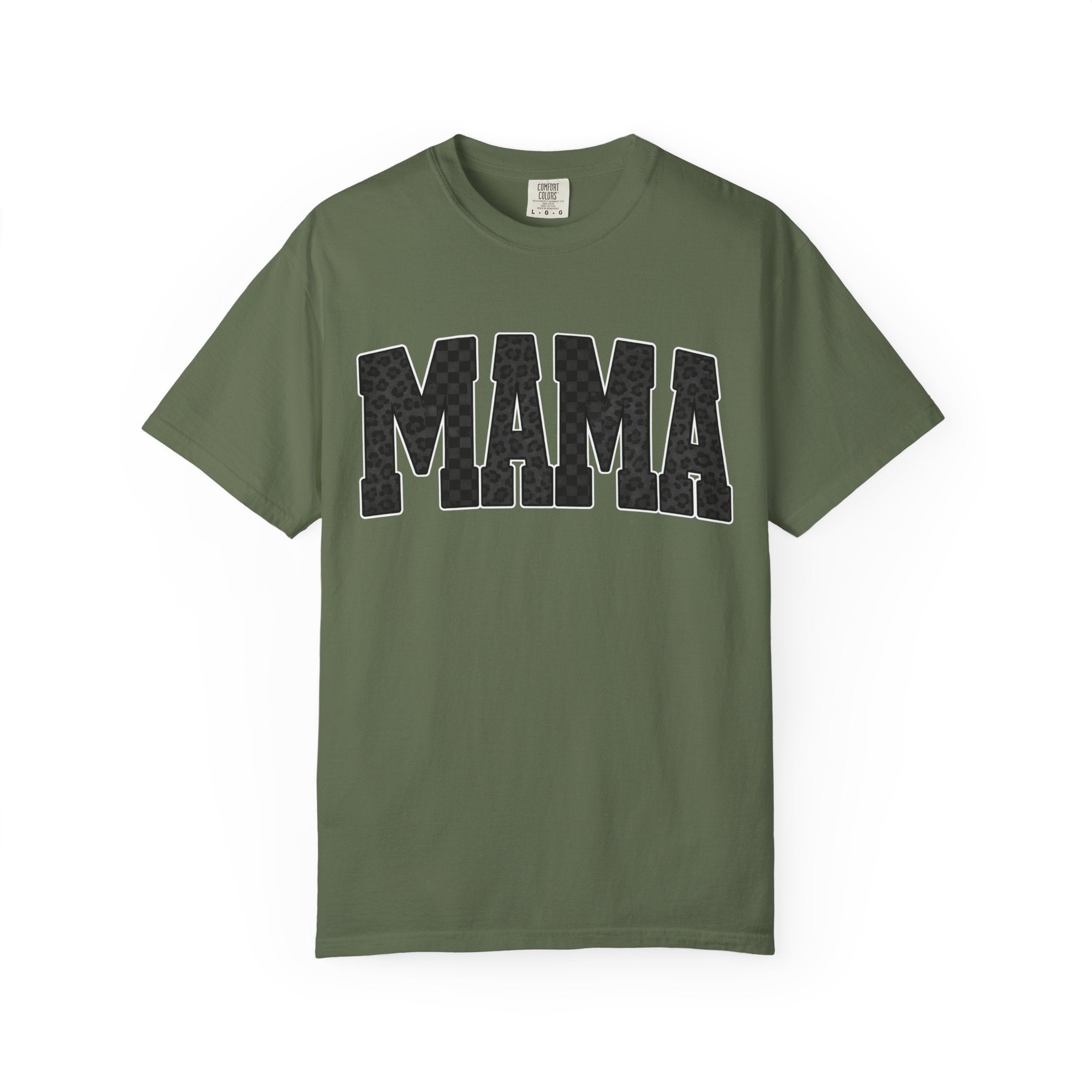 Mama Graphic T‑Shirt — Vintage Collegiate Mom Tee