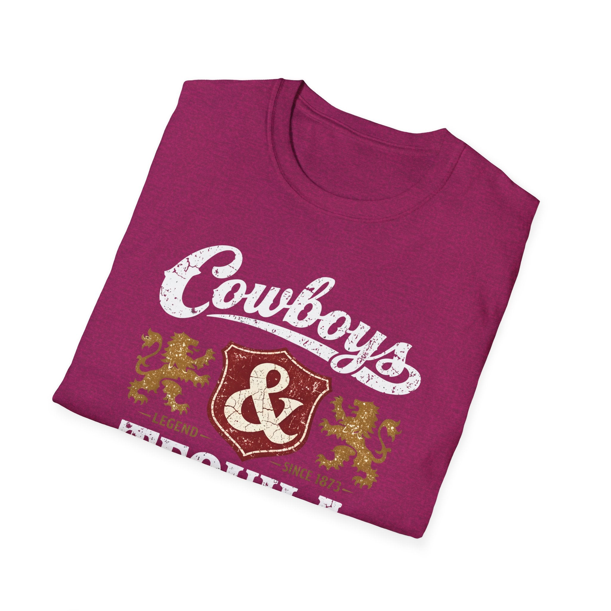 Cowboys & Tequila T-Shirt | Western Crest Graphic Tee