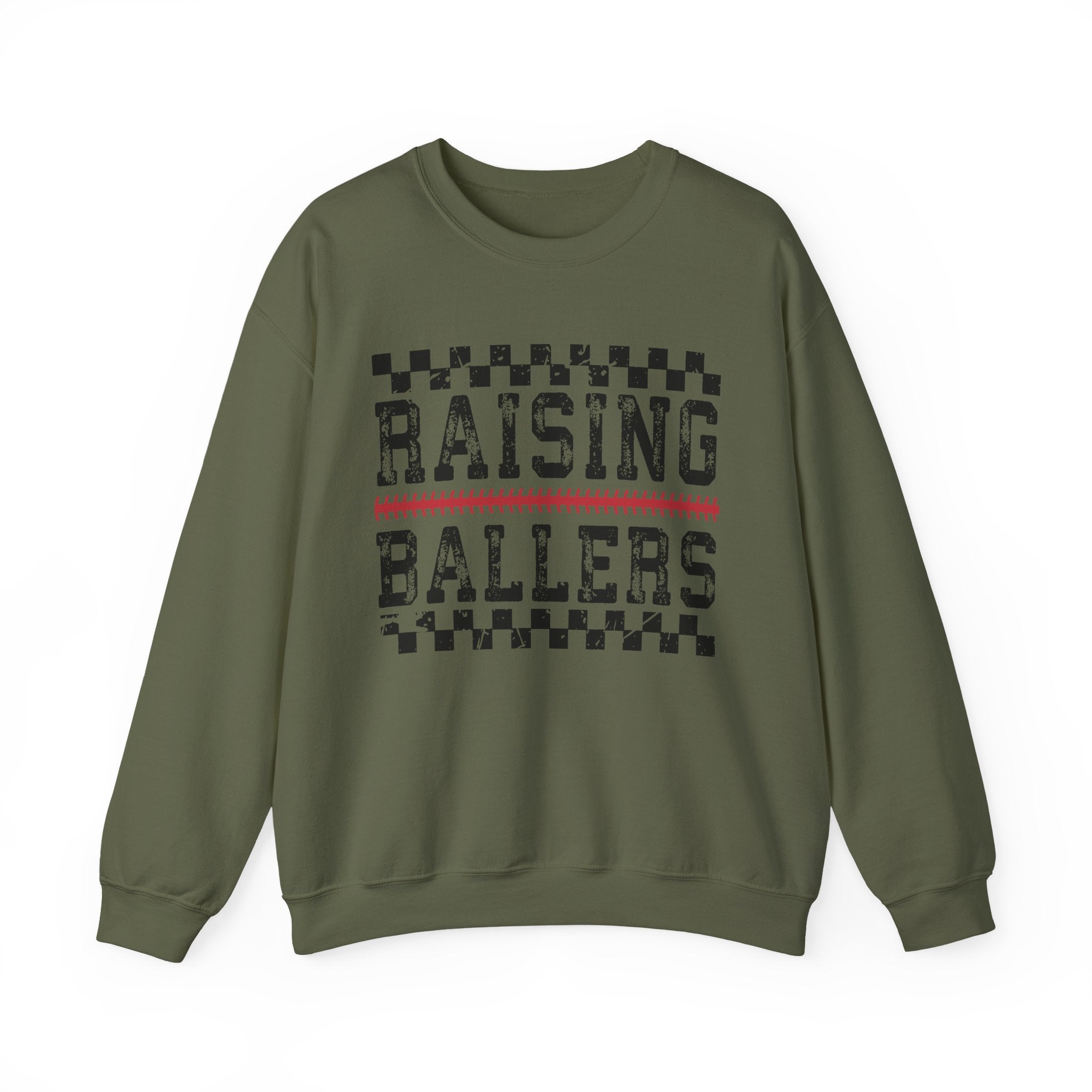 Raising Ballers Sweatshirt | Youth Basketball Parent Crewneck