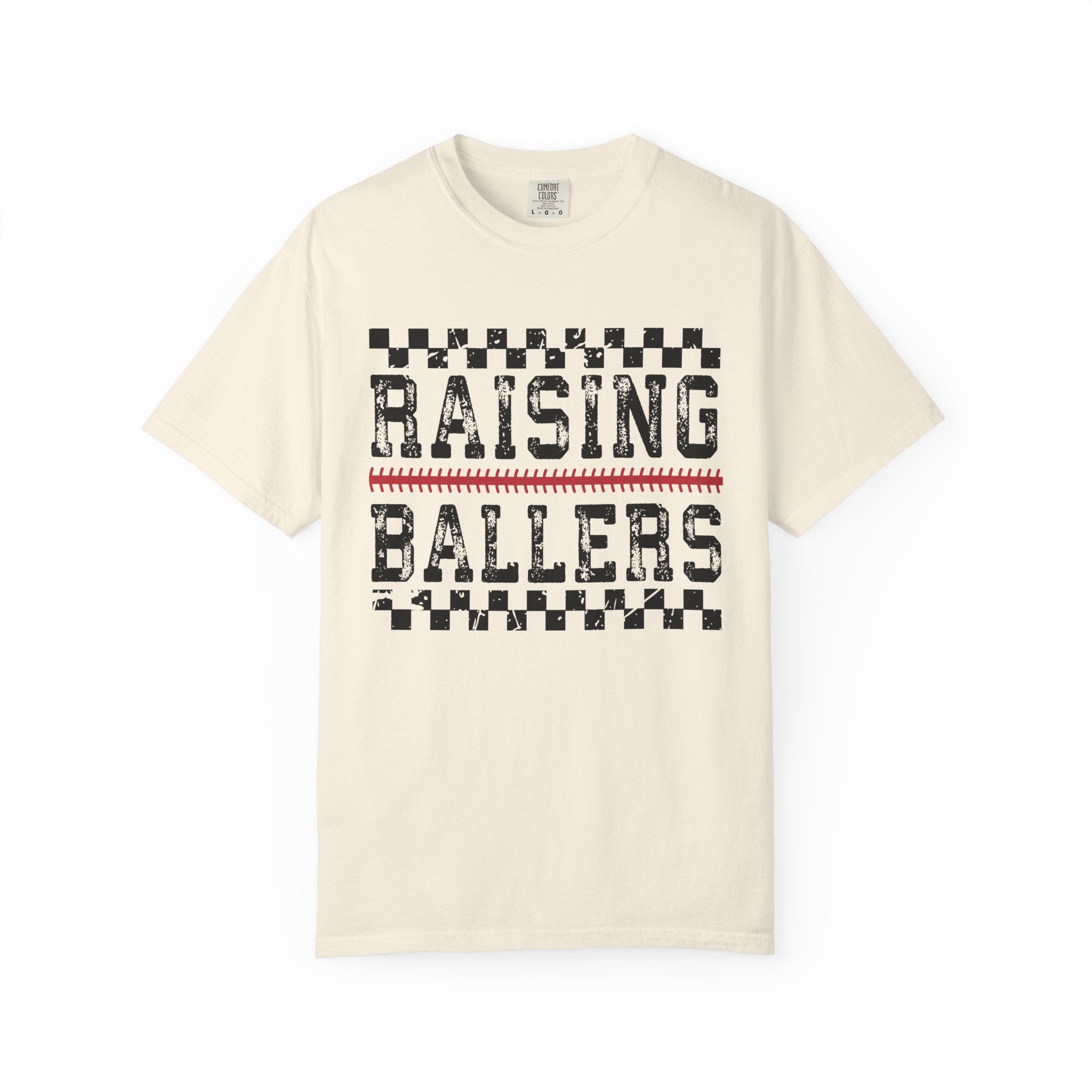 Raising Ballers T-shirt | Sports Typography, Basketball Mom Dad Shirt